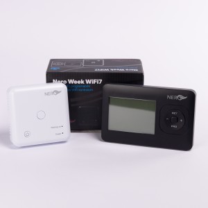 Bezicni sobni termostat programabilni NERO WL7-RF CRNI Wi-Fi